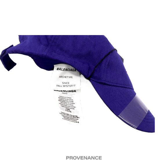 🔴 Balenciaga Political Campaign Cap Hat - Archetype Blue - Picture 8 of 10